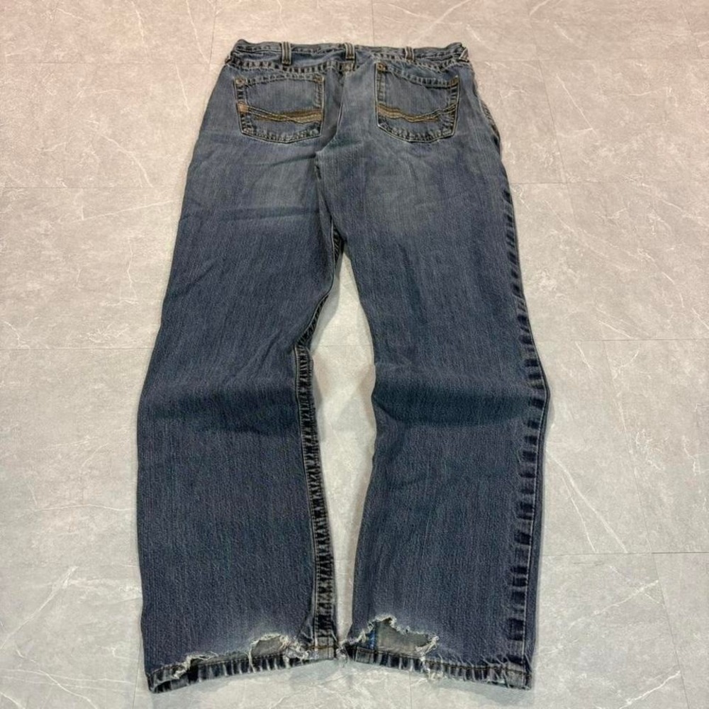 Ariat blue‎ denim bootcut jeans Size 36" #denim #cowboy